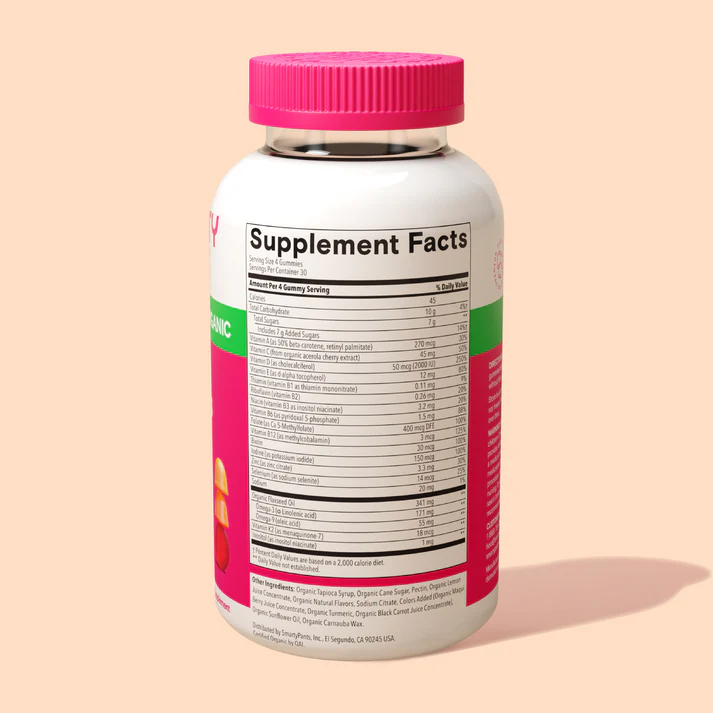 Women’s Organic Multi & Omegas by Smarty Pants