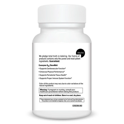 Coenzyme Q10 ChewMelt 100 mg (60) By DaVinci Labs