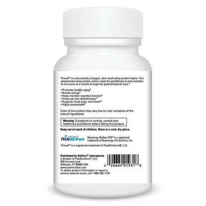 NAD+ Activate with Glutathione (60) By DaVinci Labs