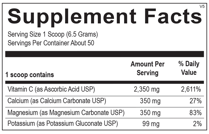Buffered Lemon C Powder by Ortho Molecular*