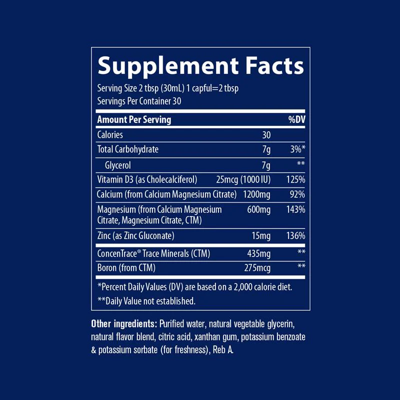 Cal/Mag/Zinc by Trace Minerals