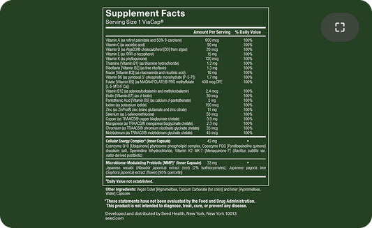 DM-02™ Daily Multivitamin By Seed