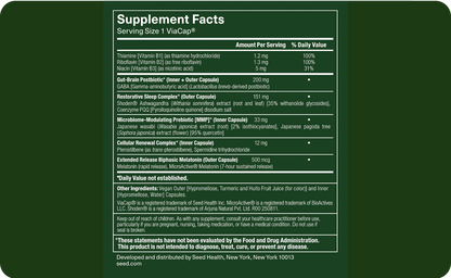 PM-02™ Sleep + Restore By Seed