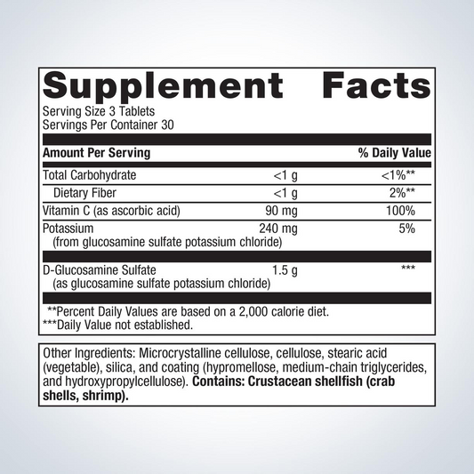Glucosamine Sulfate By Metagenics