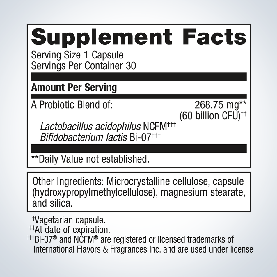 UltraFlora® IB Probiotic By Metagenics
