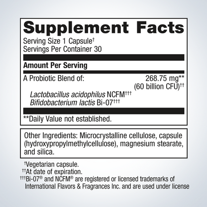 UltraFlora® IB Probiotic By Metagenics