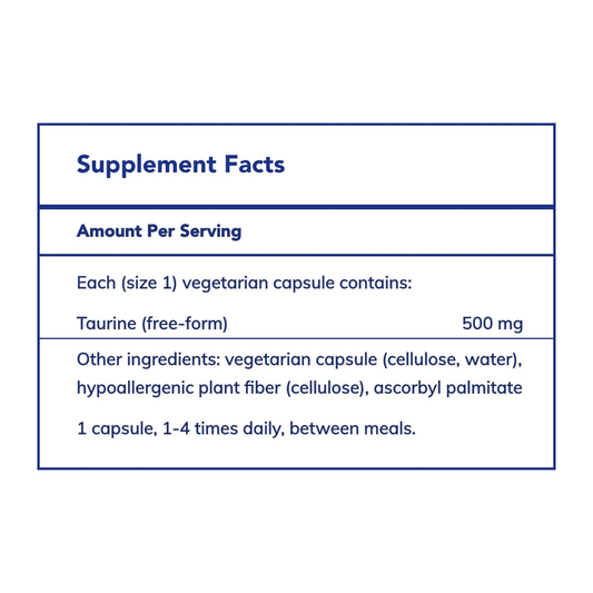 Pure Encapsulations® Taurine Supplement