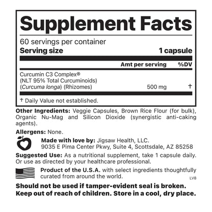 Jigsaw Curcumin C3 Complex®
