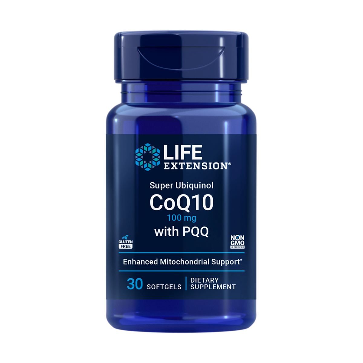 life extension coq10 bottle