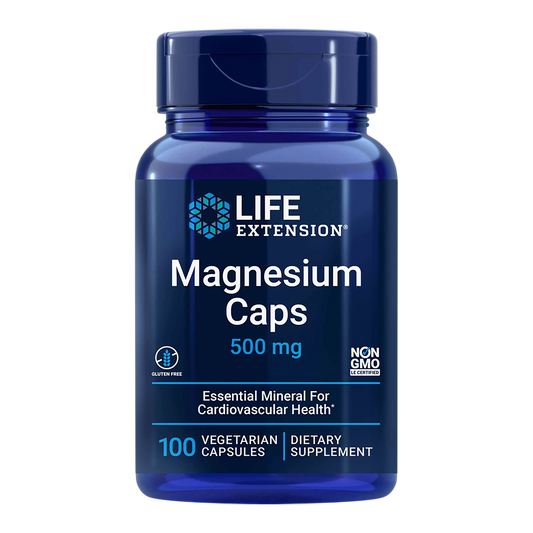 life extension magnesium caps bottle