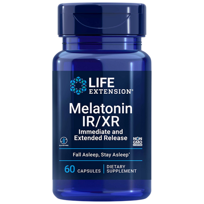 life extension melatonin ir xr bottle