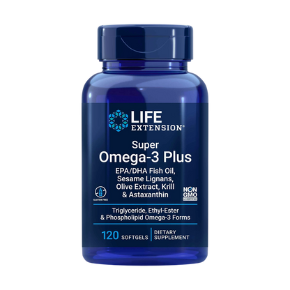 life extension super omega-3 plus bottle