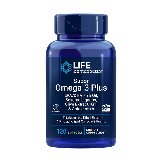 life extension super omega-3 plus bottle