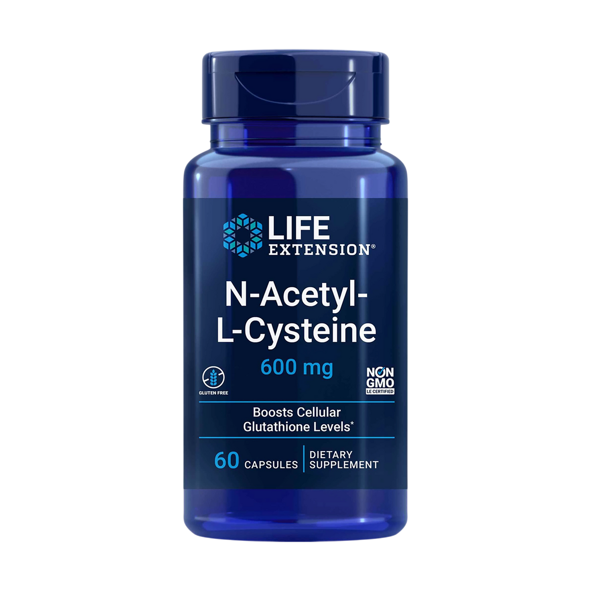 life extenstion n-acetyl-l-cysteine bottle
