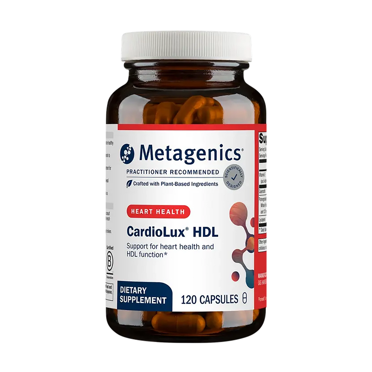 metagenics cardiolux bottle