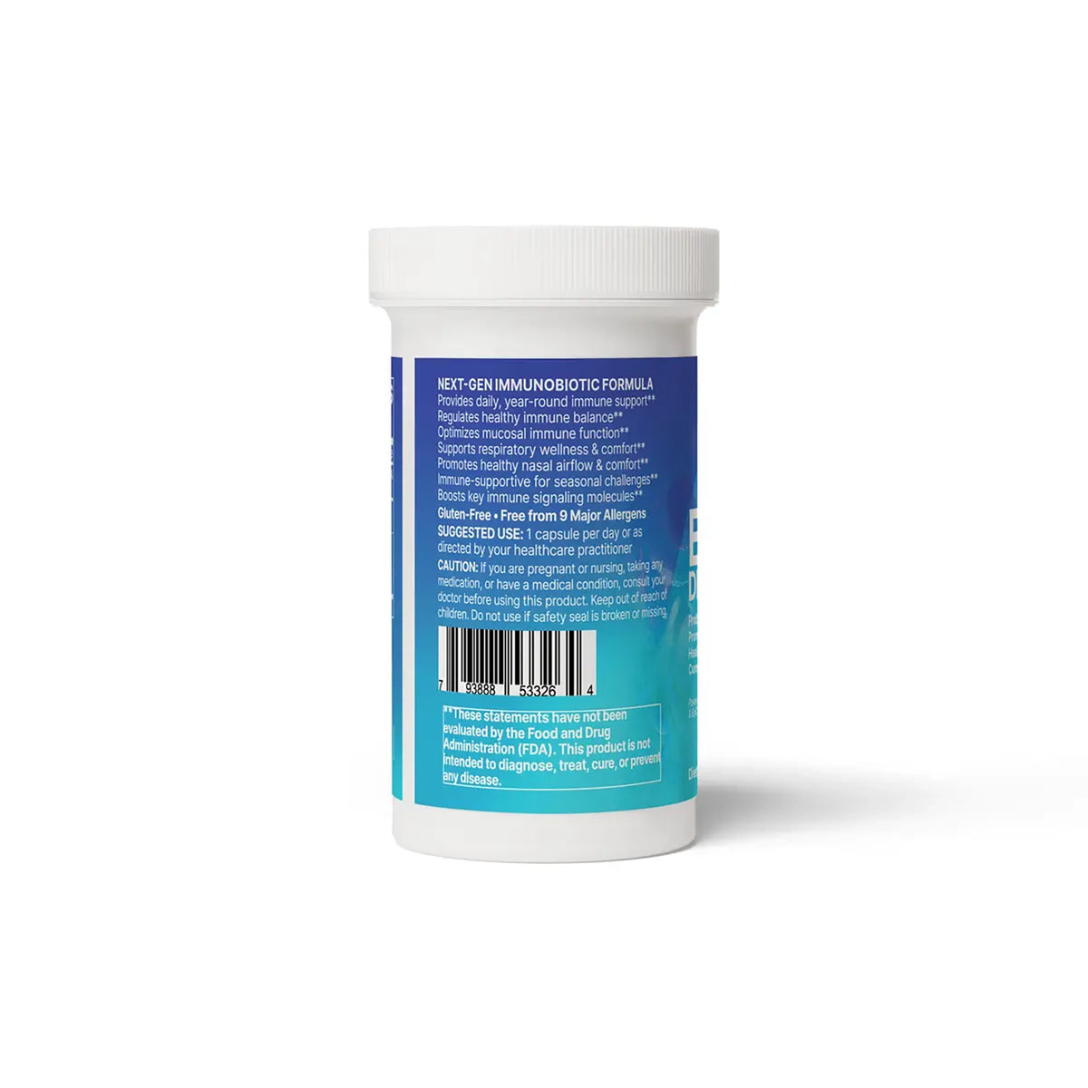 microbiome labs epic defense about supplement label