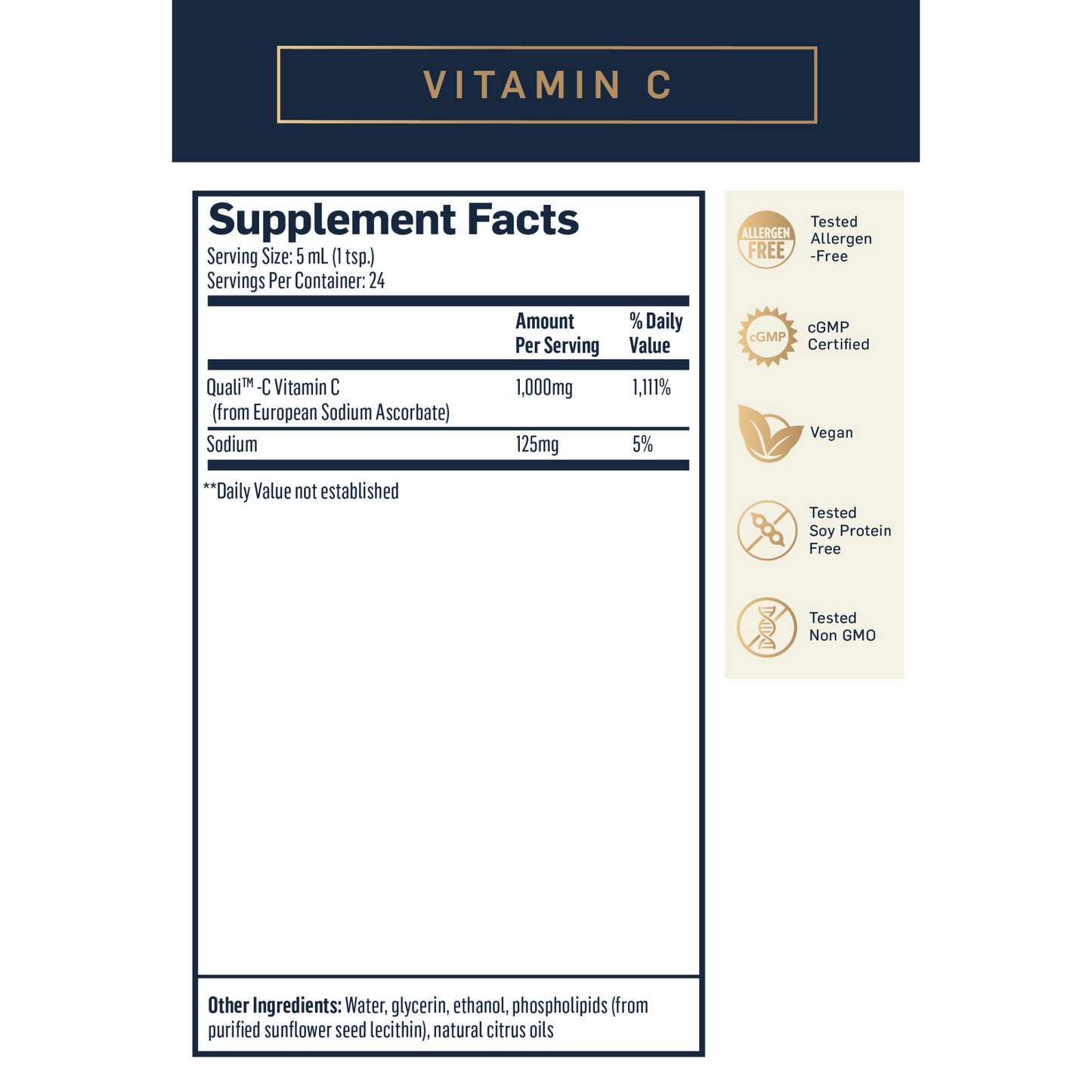 Liposomal Vitamin C Quicksilver Scientific