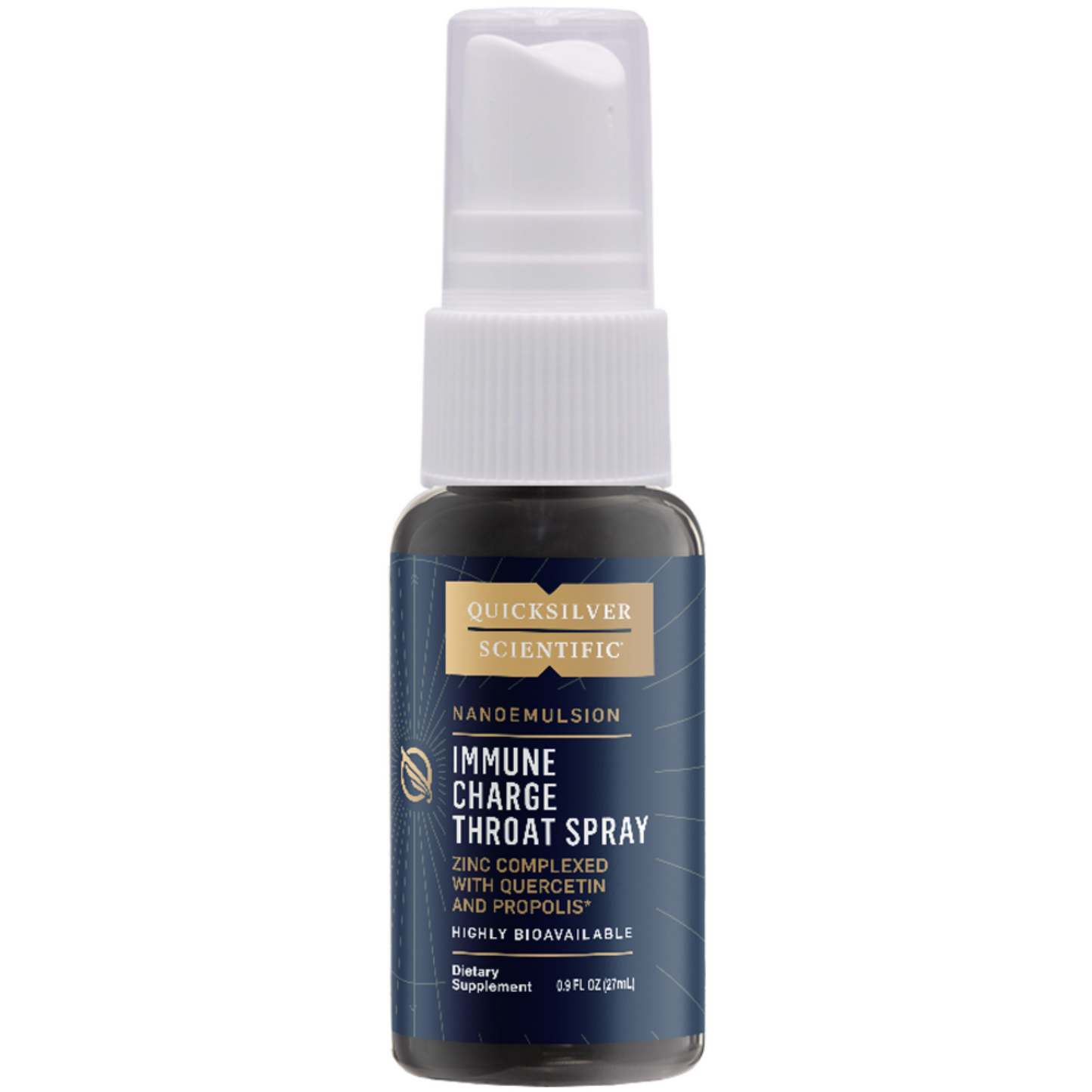 Immune Charge+ Throat Spray by Quicksilver Scientific